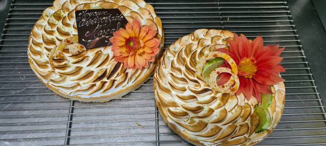 Tarte  et Tartelette citron meringu